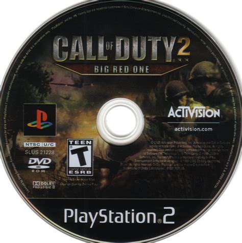 Call Of Duty 2 Big Red One Psx Cover