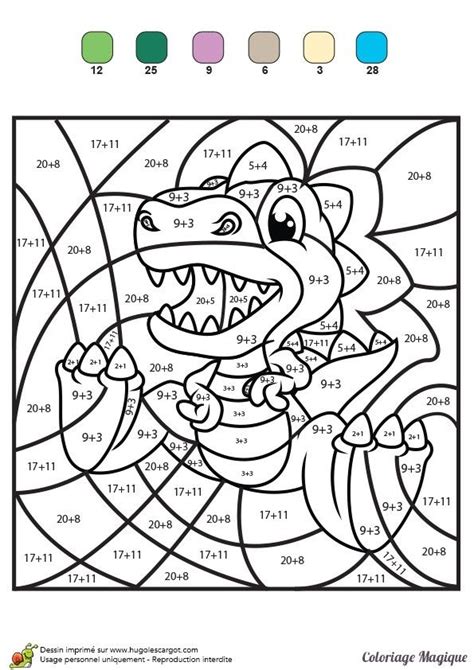 9 Divertir Jeux Coloriage Magique Pictures  Kids math worksheets, Math
