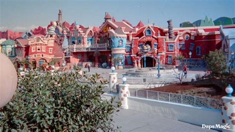 Mickeys Toontown Under Construction 30 Years Ago At Disneyland