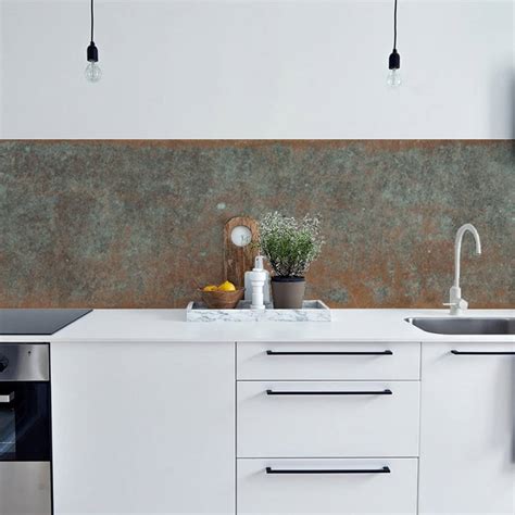 Maybe you would like to learn more about one of these? Bronze Copper Kitchen Walls Backsplash Wallpaper By Lime ...