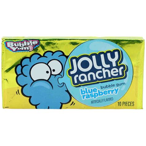 Jolly Rancher Bubble Yum Blue Raspberry 10er Online Kaufen Im World