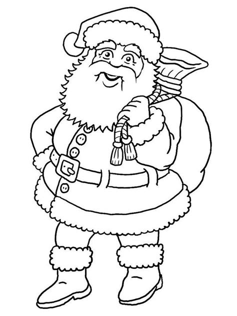 Remarkable santa claus coloring pages printable with santa claus. 61+ Best Santa Templates Shapes, Crafts & Colouring Pages ...