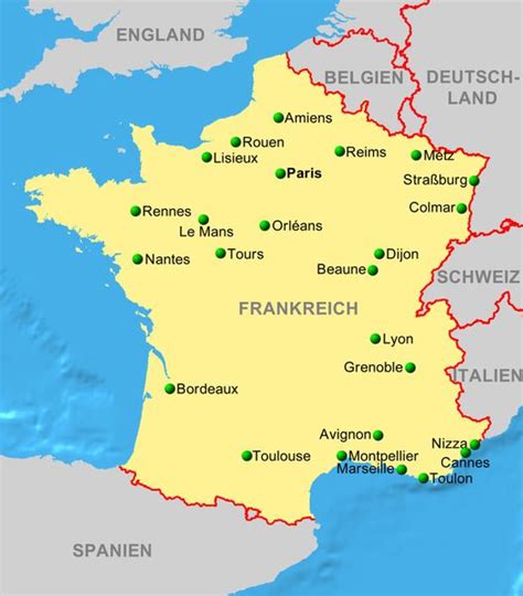 Frankreich in der schweiz und in liechtenstein. Frankreich - ReiseService VOGT