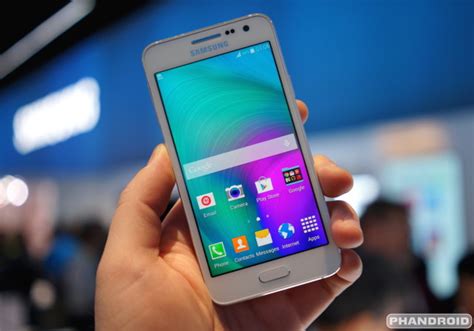 Hands On With The Metal Clad Samsung Galaxy A5 And A3 Video Phandroid