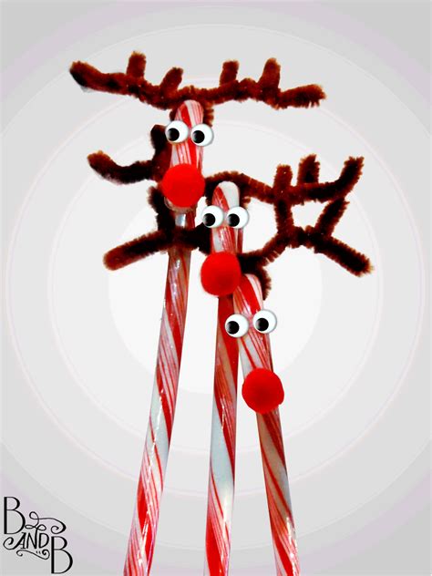 Our Candy Cane Rudolf Treats Are Quick And Easy To Make And Are Great