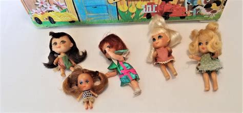 Lot 41 Vintage Liddle Kiddle Klub House With 5 Dolls