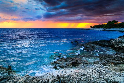 Photos Croatia Sea Nature Sunrise And Sunset Landscape Photography