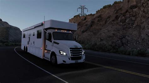 Freightliner Cascadia Nrc Rv Motorhome V12 Ats Euro Truck Simulator