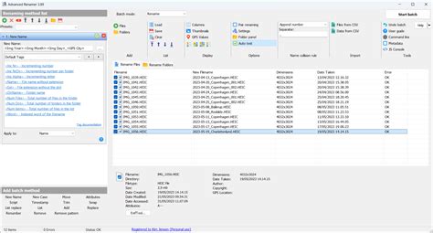 Advanced Renamer Free And Fast Batch Rename Utility For Files And Folders