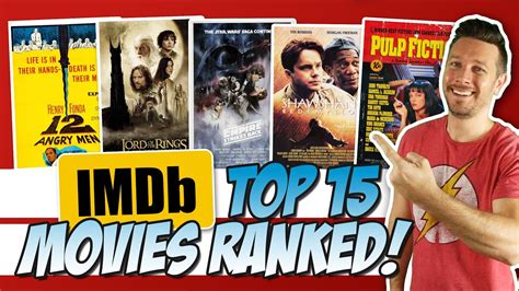 The Imdb Top 15 Movies Ranked Youtube