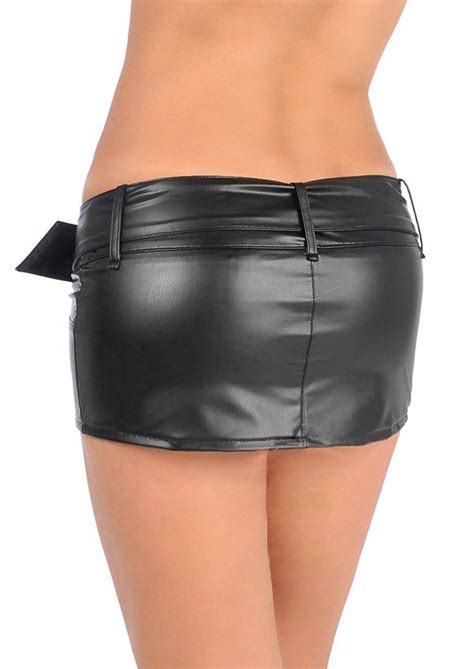 2020 Womens Sexy Low Waist Faux Leather Package Hip Mini Skirt From Dhwiner 201 Dhgatecom