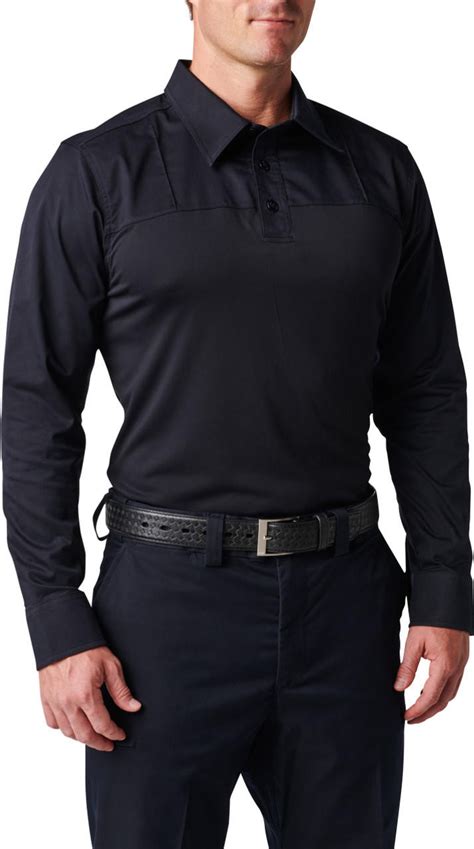 5 11 tactical men s stryke pdu rapid twill long sleeve uniform shirt 72547 shop la police gear