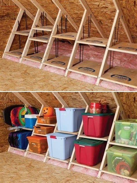 Unlock The Potential Of Your Attic With These Clever Storage Ideas