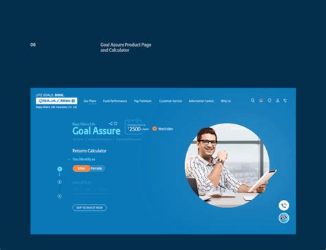 Bajaj Allianz Life Insurance Website Revamp On Behance