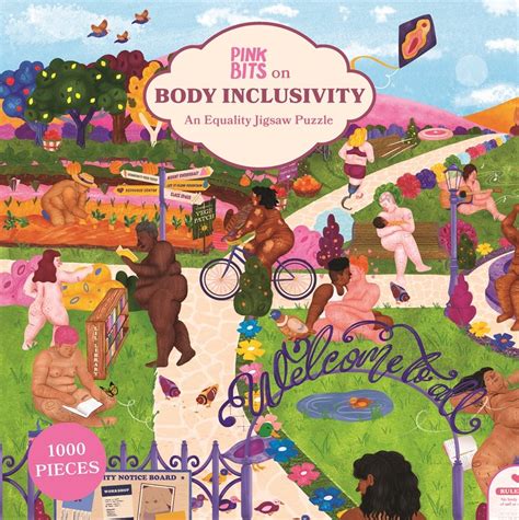 Pink Bits On Body Inclusivity Puzzle Cavalier Art Supplies
