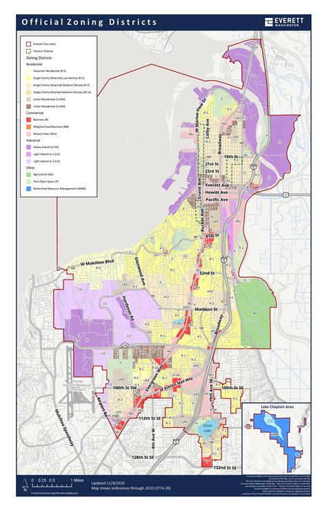 City Of Everett Zoning Map Map With Cities
