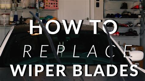 How To Replace Windshield Wipers On Your Car Easy Youtube