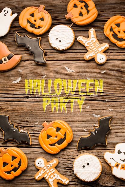 Premium Psd Halloween Party Trick Or Treat Sweets