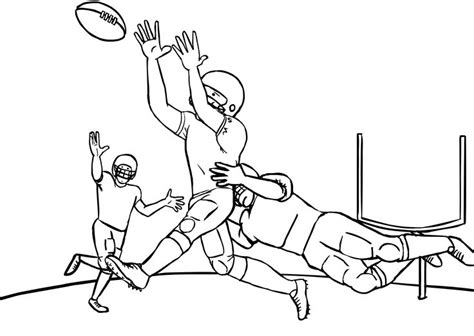 Printable Nfl Football Games Coloring For Kids Football Coloring