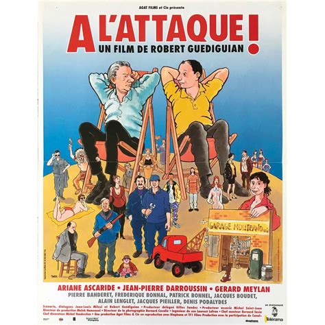 Affiche De Cinéma Française De A Lattaque
