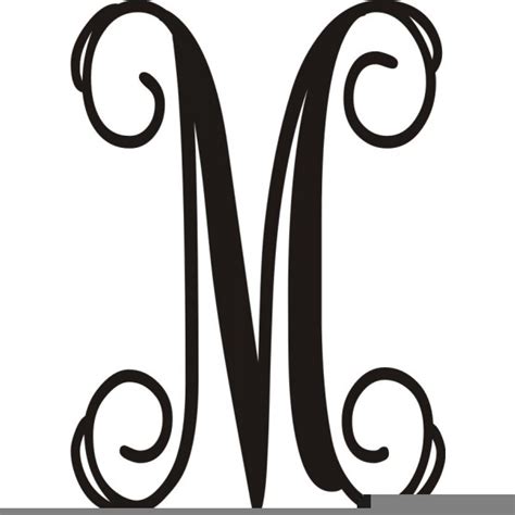 Free M Monogram Clipart Free Images At Vector Clip Art