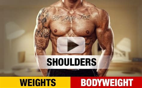 Shoulders Workout At Home Without Weights