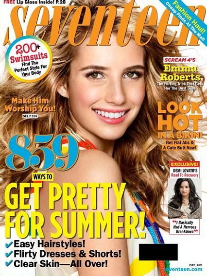 Emma Roberts Covers Seventeen May 2011 ~ Fashion 2013 Carolina