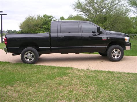 2008 Dodge Ram 2500 4x4 Diesel Mega Cab Slt Black