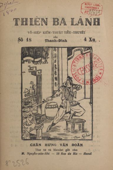 Thiên Ba Lãnh Số 18 Nxb Chấn Hưng Văn Đoàn 1939 Thanh Đình 16