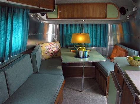 1968 Caravel 17 Winick Vintage Airstream Airstream Interior