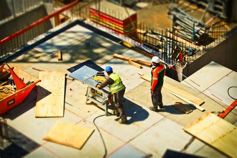Construction Construction Workers Create Industry Job Men People