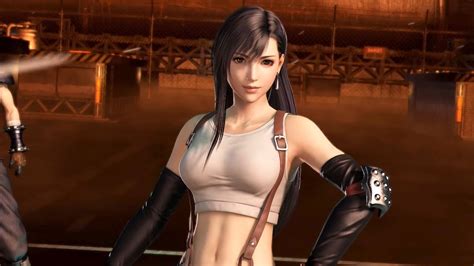 dissidia final fantasy nt first tifa gameplay part 1 moves ps4 pc youtube
