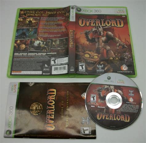 Overlord Xbox 360 Game Used