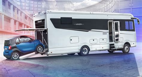 Leave The Toy Hauler At Home And Go Glamping In This Luxury Motorhome