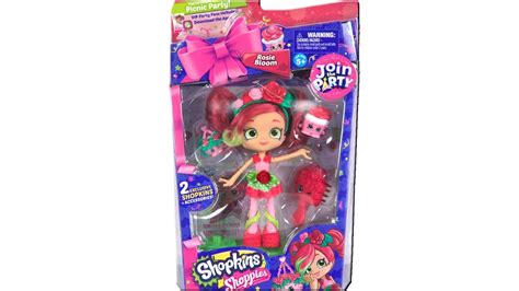 Shopkins Season 7 Join The Party Shoppies Doll Picnic Party Rosie Bloom