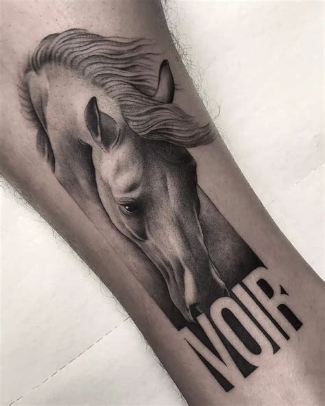 Aggregate 76 Realistic Horse Tattoo Super Hot Incdgdbentre