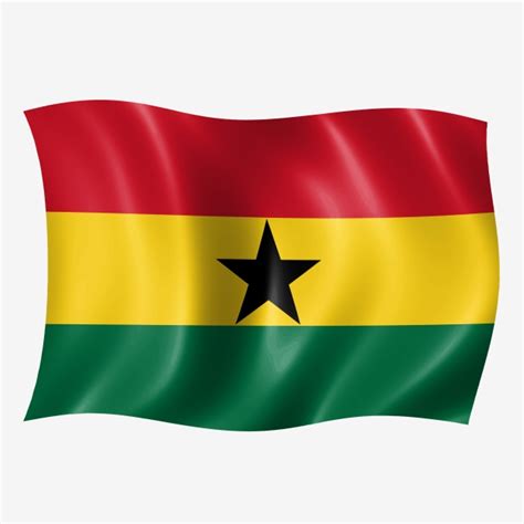 Ghana Flag Clipart Transparent Png Hd Ghana Waving Flag Waving Flag
