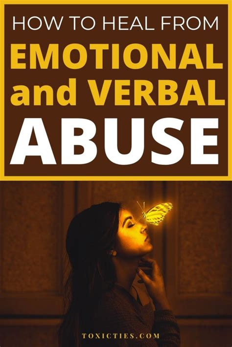 How To Heal From Verbal And Emotional Abuse Toxic Ties