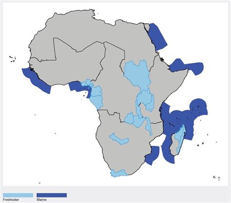 10 Marine And Freshwater Ecoregions In Africa With The Highest