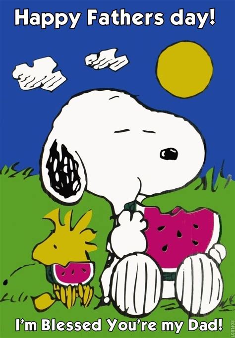 Happy Fathers Day Snoopy Pinterest Happy Father Snoopy And