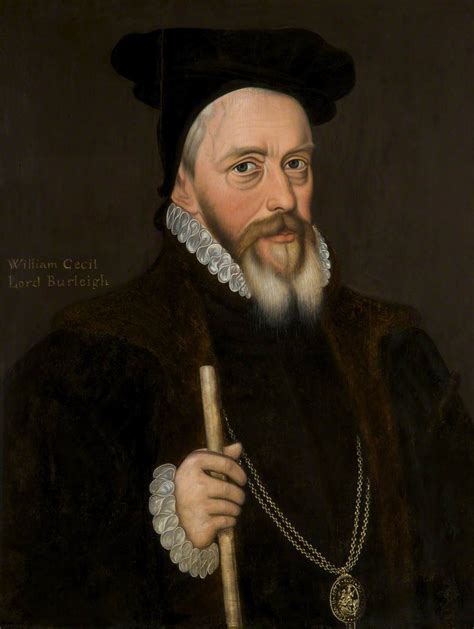 Sir William Cecil 15201598 1st Baron Burghley Kg Art Uk