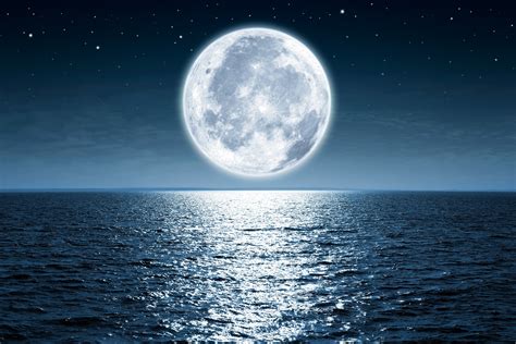 Moon Sea Night 5k Hd Others 4k Wallpapers Images Backgrounds