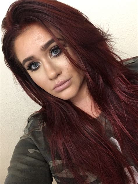 3 snap clips hair color: How I Color My Hair: Auburn Red - KIMANDMAKEUP