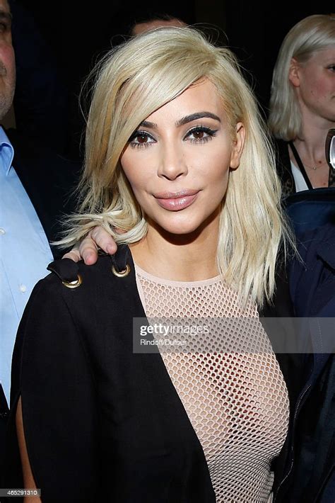 kim kardashian attends the lanvin show as part of the paris fashion news photo getty images