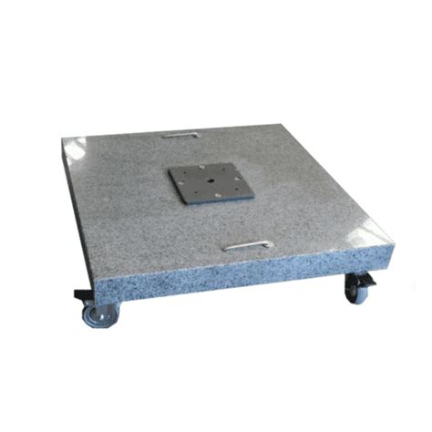 Shelta Granite Outdoor Cantilever Umbrella Base With Wheels Suits