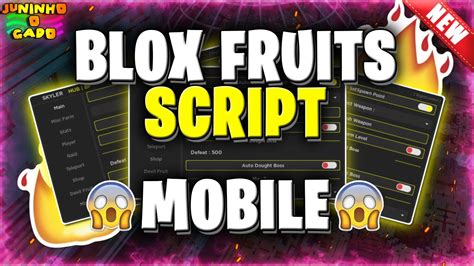 Script Blox Fruits Para Celular Auto Farm INCRIVEL YouTube