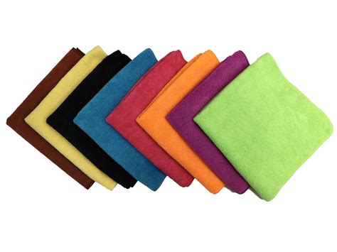 microfiber color coded cloths professional 300gsm