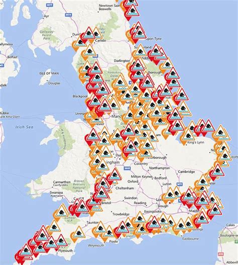 Uk Flood Warnings Flooding Near Me Today Mapped Are You Affected By