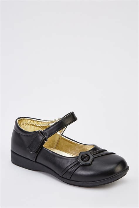 Dolly Black Girls School Shoes Just 7