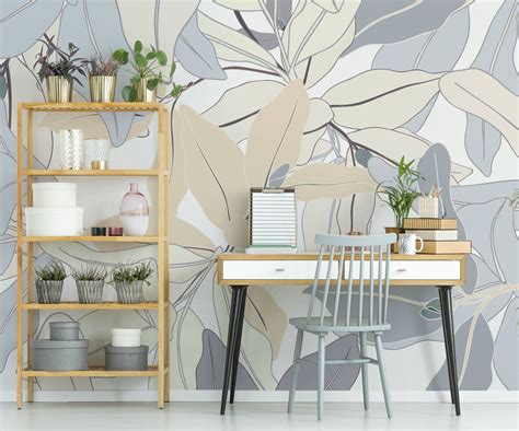 Plant Office • Office Wall Murals Nature Flowers And Plants